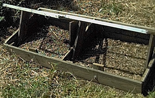 Cold Frame - Small with Glass Lid Installed